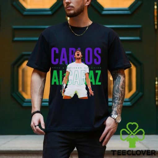 Carlos Alcaraz Tennis 2023 Wimbledon Champion 2023 hoodie, sweater, longsleeve, shirt v-neck, t-shirt