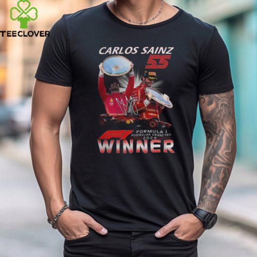 Carlos Sains 55 Formula 1 Australian Grand Prix 2024 Winner T Shirt