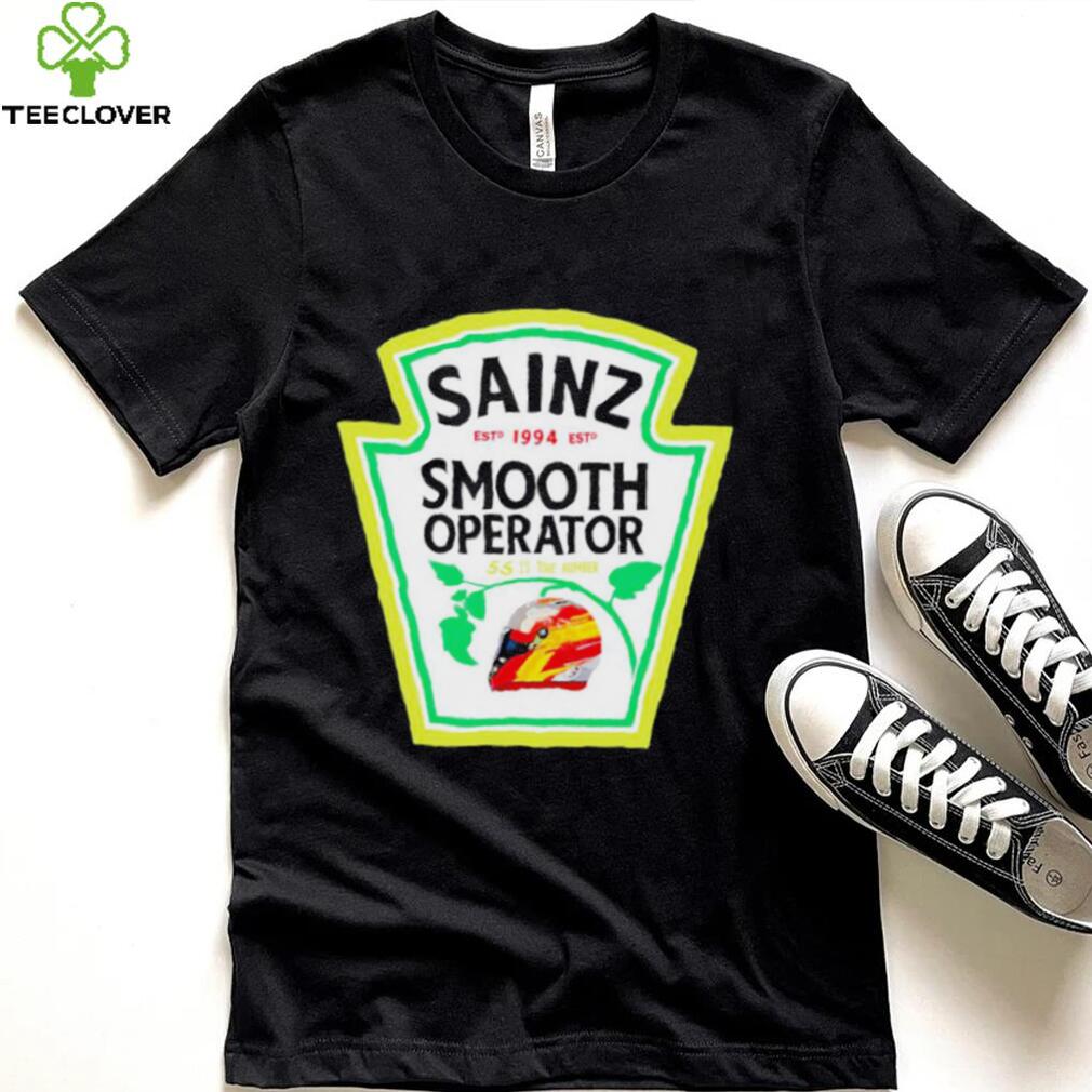 Carlos Sainz Smooth Chili Sauce Chiffon shirt