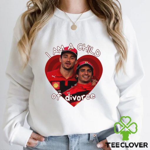 Carlos Sainz and Charles Leclerc I am a Child of Divorce shirt