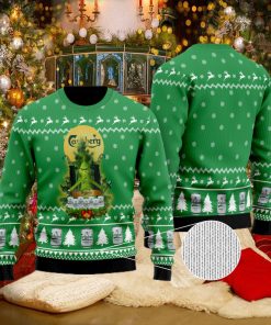 Carlsberg Grinch Snow Ugly Christmas Sweater