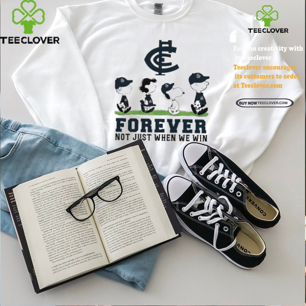 Carlton Blues Snoopy Abbey Road Forever Not Just When We Win Shirt Carlton Blues Snoopy Abbey Road Forever Not Just When We Win Shirt