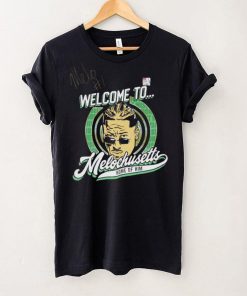 Carmelo Hayes Autographed & Inscribed Welcome To Melochusetts T Shirt 2 Carmelo Hayes Autographed & Inscribed Welcome To Melochusetts T Shirt