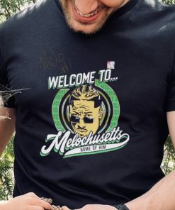 Carmelo Hayes Autographed & Inscribed Welcome To Melochusetts T Shirt 4 Carmelo Hayes Autographed & Inscribed Welcome To Melochusetts T Shirt