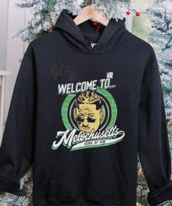 Carmelo Hayes Autographed & Inscribed Welcome To Melochusetts T Shirt 6 Carmelo Hayes Autographed & Inscribed Welcome To Melochusetts T Shirt