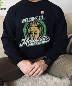 Carmelo Hayes WWE Autographed Welcome To Melochusetts T Shirt 3 Carmelo Hayes WWE Autographed Welcome To Melochusetts T Shirt