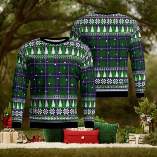 Carmichael Modern Tartan Christmas Ugly Sweater 3D Gift For Men And Women