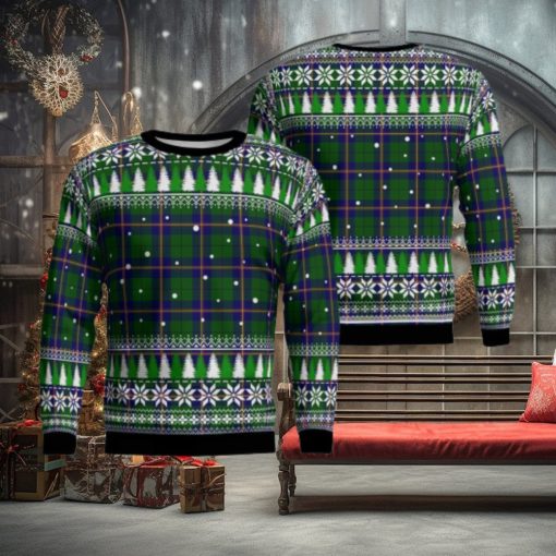 Carmichael Modern Tartan Christmas Ugly Sweater 3D Gift For Men And Women