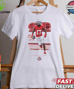 Carnell Tate #17 Ohio State Buckeyes Football Student Athlete Spotlight T Shirt