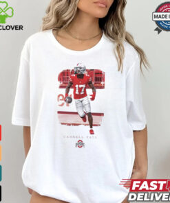Carnell Tate #17 Ohio State Buckeyes Football Student Athlete Spotlight T Shirt