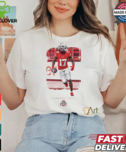 Carnell Tate #17 Ohio State Buckeyes Football Student Athlete Spotlight T Shirt