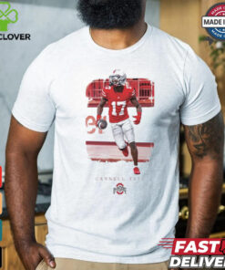 Carnell Tate #17 Ohio State Buckeyes Football Student Athlete Spotlight T Shirt