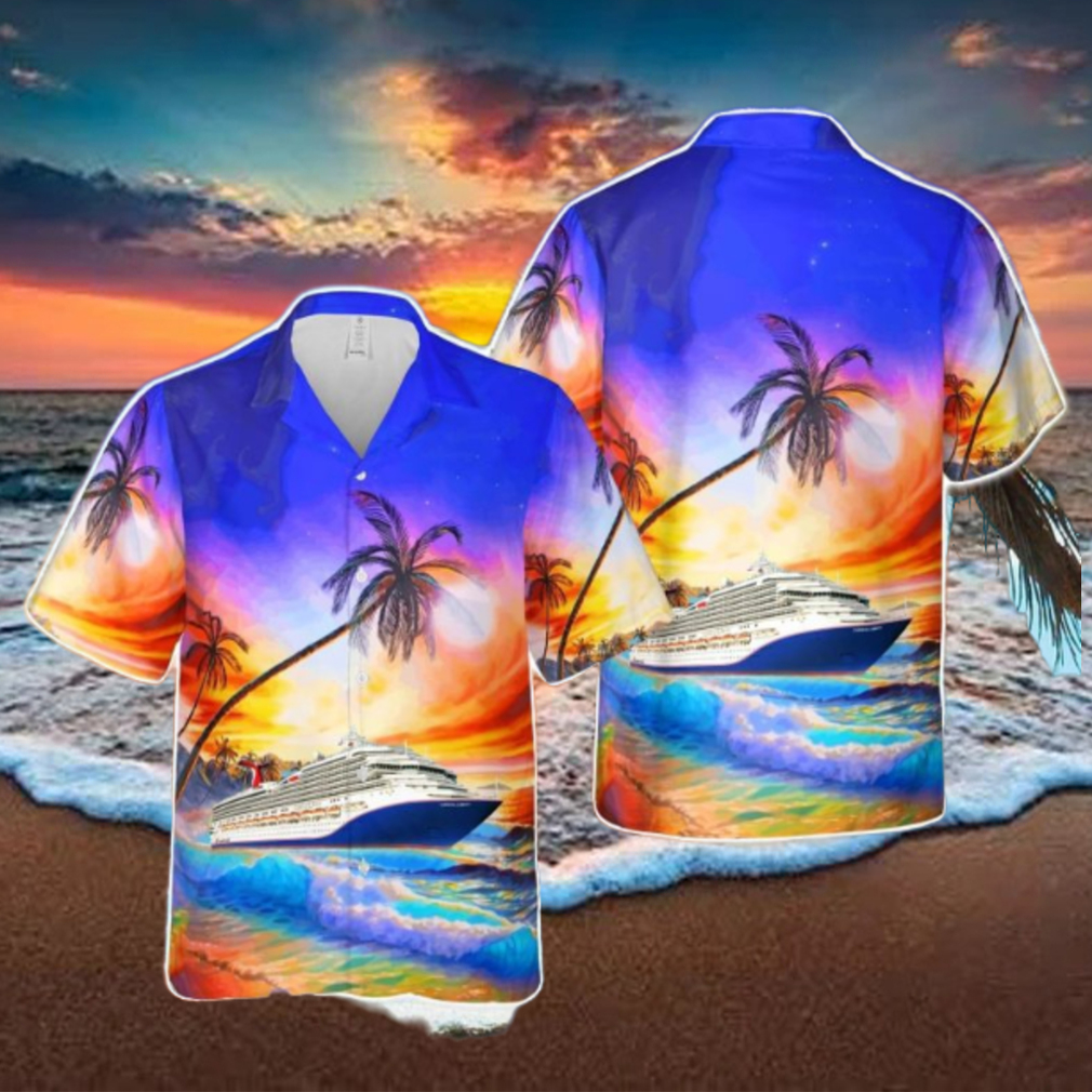 Carnival Cruise Line Carnival Liberty Hawaiian Shirt Beach Hoilday Summer Gift Carnival Cruise Line Carnival Liberty Hawaiian Shirt Beach Hoilday Summer Gift