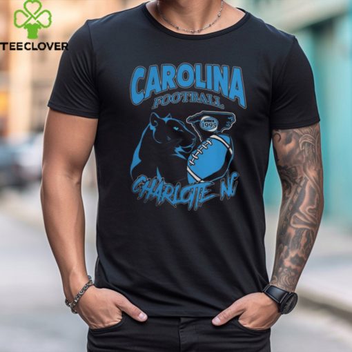 Carolina Football Charlote Nc Comfort Colors Vintage Tee Shirt