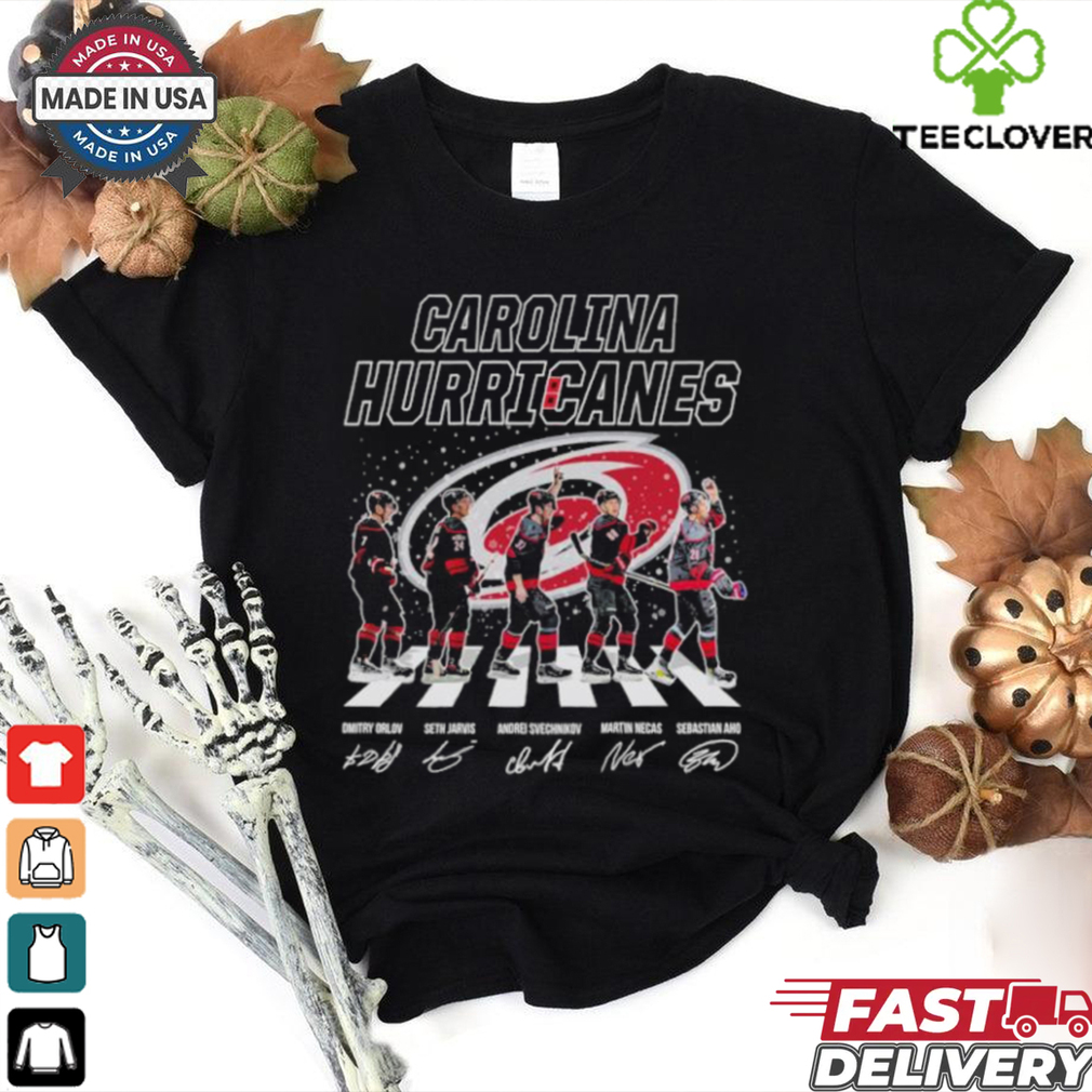 Carolina Hockey Team Abbey Road Merry Christmas Shirt Carolina Hockey Team Abbey Road Merry Christmas Shirt