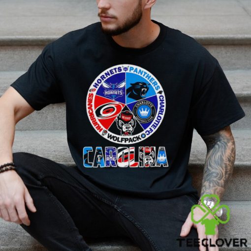 Carolina Hornets Carolina Panthers Carolina Hurricanes South Carolina Gamecocks Carolina Charlotte FC logo Carolina city hoodie, sweater, longsleeve, shirt v-neck, t-shirt