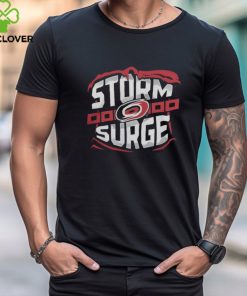 Carolina Hurricanes Fanatics Branded Storm Surge Black Symbol T Shirt