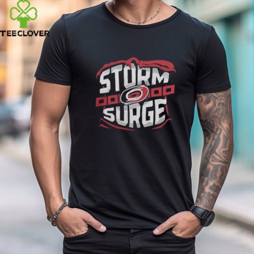 Carolina Hurricanes Fanatics Branded Storm Surge Black Symbol T Shirt