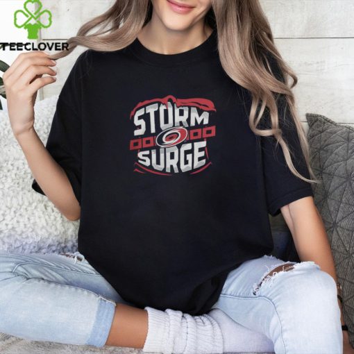 Carolina Hurricanes Fanatics Branded Storm Surge Black Symbol T Shirt