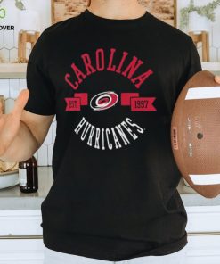 Carolina Hurricanes G III 4Her by Carl Banks Black CityT Shirt