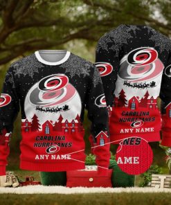 Carolina Hurricanes NHL Merry Christmas Personalized Ugly Sweater