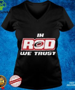 Carolina Hurricanes Rinky Apparel In Rod We Trust Shirt