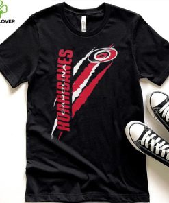 Carolina Hurricanes Starter Black Color Scratch T Shirt 1 Carolina Hurricanes Starter Black Color Scratch T Shirt