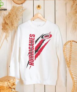 Carolina Hurricanes Starter White Color Scratch T Shirt