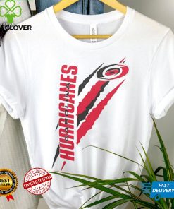 Carolina Hurricanes Starter White Color Scratch T Shirt