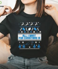 Carolina Panthers All I Want For Christmas Is Ugly Christmas Shirt