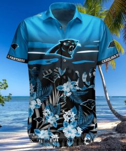 Carolina Panthers All Over Print Hawaiian Shirt
