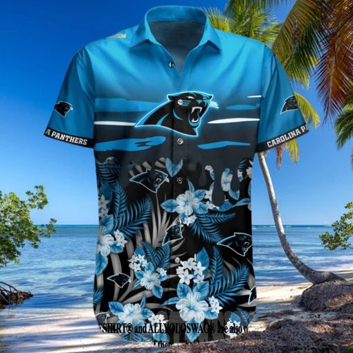 Carolina Panthers All Over Print Hawaiian Shirt