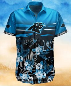 Carolina Panthers All Over Print Hawaiian Shirt