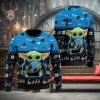 Baby Yoda San Francisco 49ers Christmas Ugly Sweater