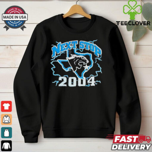 Carolina Panthers Cardiac Cats Super Bowl XXXVIII 2004 retro shirt