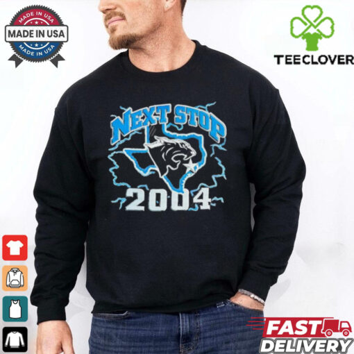 Carolina Panthers Cardiac Cats Super Bowl XXXVIII 2004 retro shirt