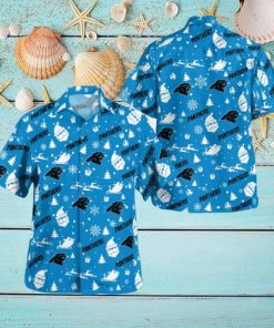 Carolina Panthers Christmas Hawaiian Shirt Beach Gift Fans For Men And Women