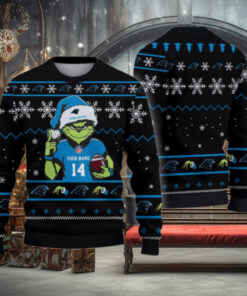 Carolina Panthers Custom Chrismas Ugly Sweater