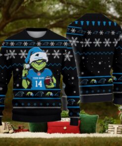 Carolina Panthers Custom Chrismas Ugly Sweater