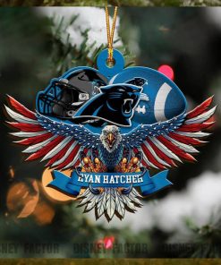 Carolina Panthers Decorations, Eagles Christmas Ornaments