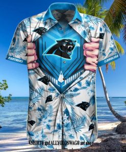 Carolina Panthers Grateful Dead Full Printed Hawaiian Shirt