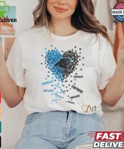 Carolina Panthers Heart Shirt