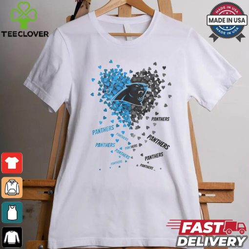 Carolina Panthers Heart Shirt