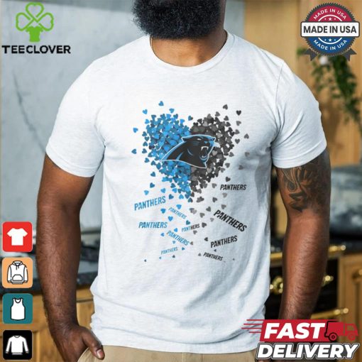 Carolina Panthers Heart Shirt