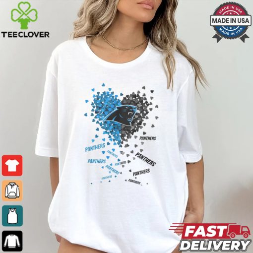 Carolina Panthers Heart Shirt