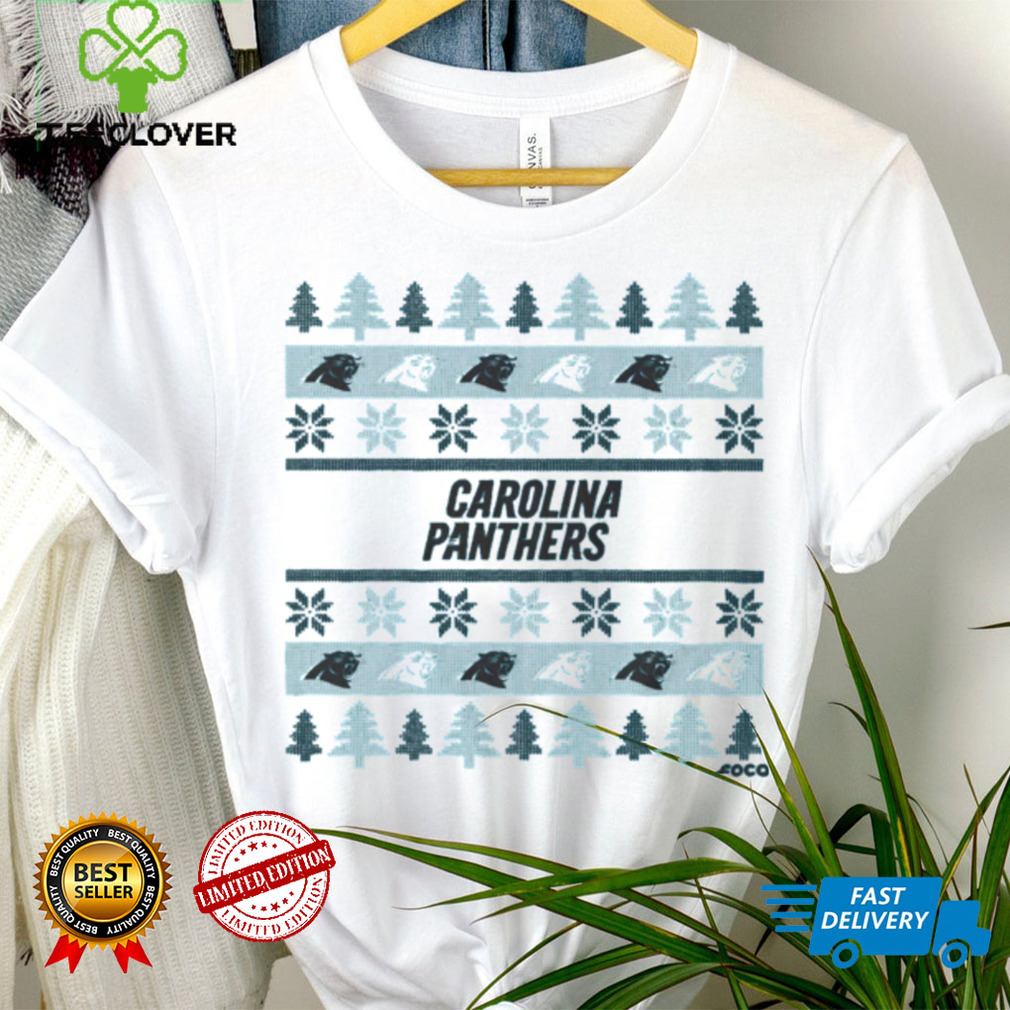 Carolina Panthers Holiday T Shirt Carolina Panthers Holiday T Shirt