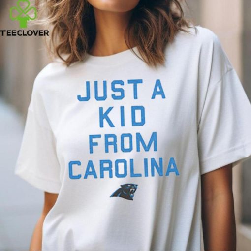 Carolina Panthers Just A Kid From Carolina Shirt