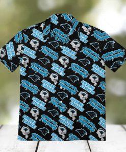 Carolina Panthers Men s Short Sleeve Shirt Hawaiian Shirts Button T Shirt Top