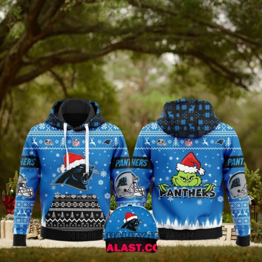Carolina Panthers Merry Christmas Ugly Hoodie Sweatshirt Carolina Panthers Merry Christmas Ugly Hoodie Sweatshirt