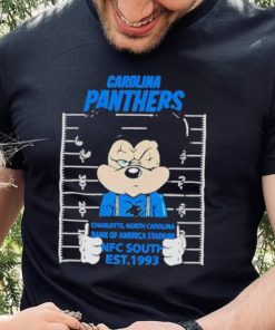 Carolina Panthers Mickey Mouse Charlotte North Carolina Bank Of America Stadium Nfc South Est 1993 Shirt